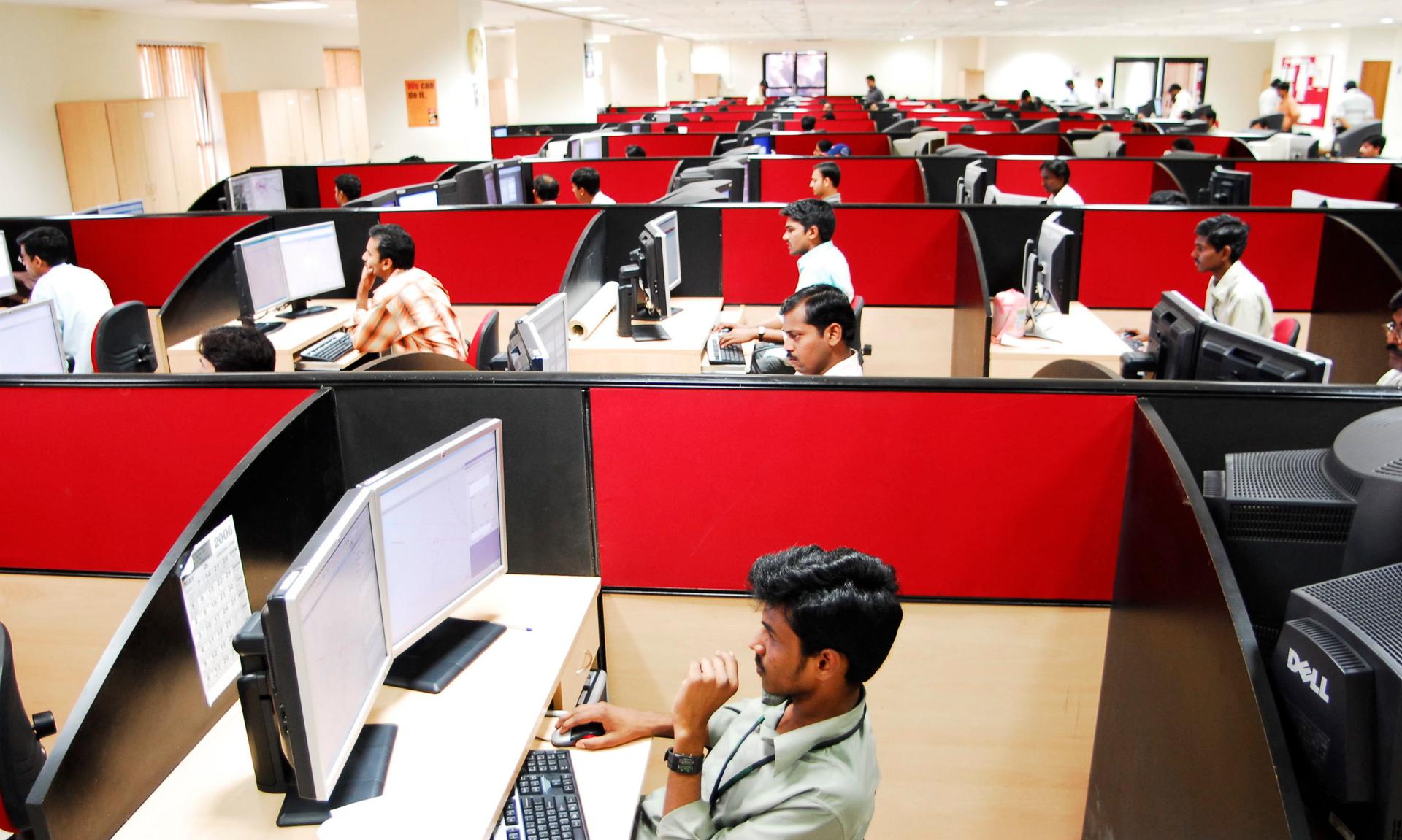 Infotech Software professionals / Employees / Software Engineers / Coders/ working at a office, in Hyderabad, India.   Security teams don&#8217;t have visibility into Shadow Code, putting their web properties at risk for attack. (Photo by A Prabhakar Rao/The The India Today Group via Getty Images)