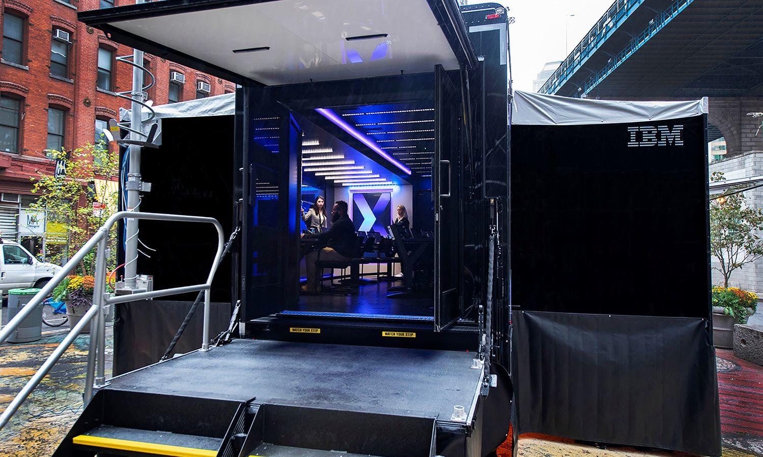 IBM demonstrates the capabilities of the industry’s first Security Operation Center on wheels in 2018. The IBM X-Force Command Cyber Tactical Operations Center (C-TOC) can travel onsite for cybersecurity training, education and response, including immersive cyberattack simulations to help organizations improve their incident response efforts. (Jon ...