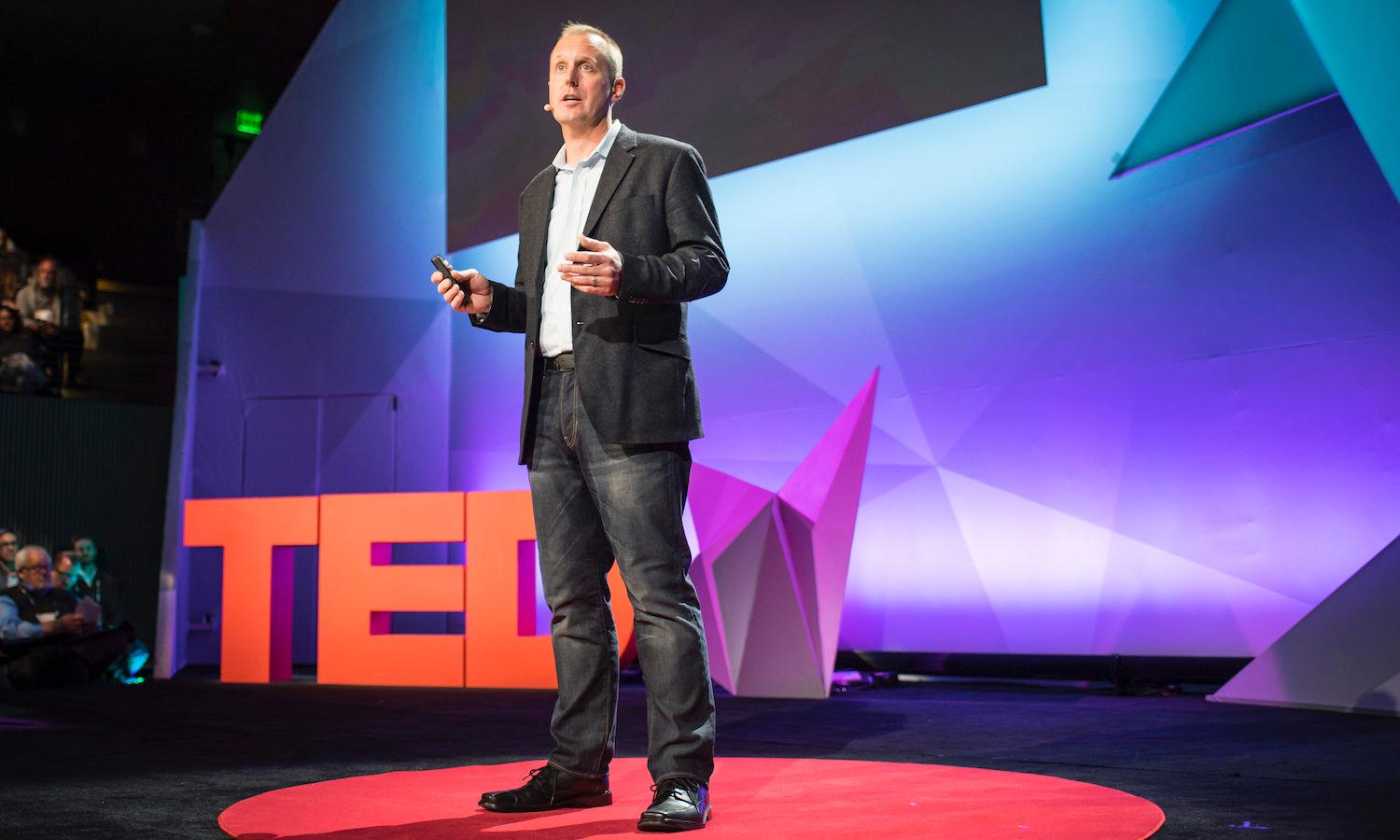 Caleb Barlow speaks at TED@IBM salon &#8211; Spark, November 16, 2016, San Francisco Jazz, San Francisco, California. Photo: Russell Edwards/TED