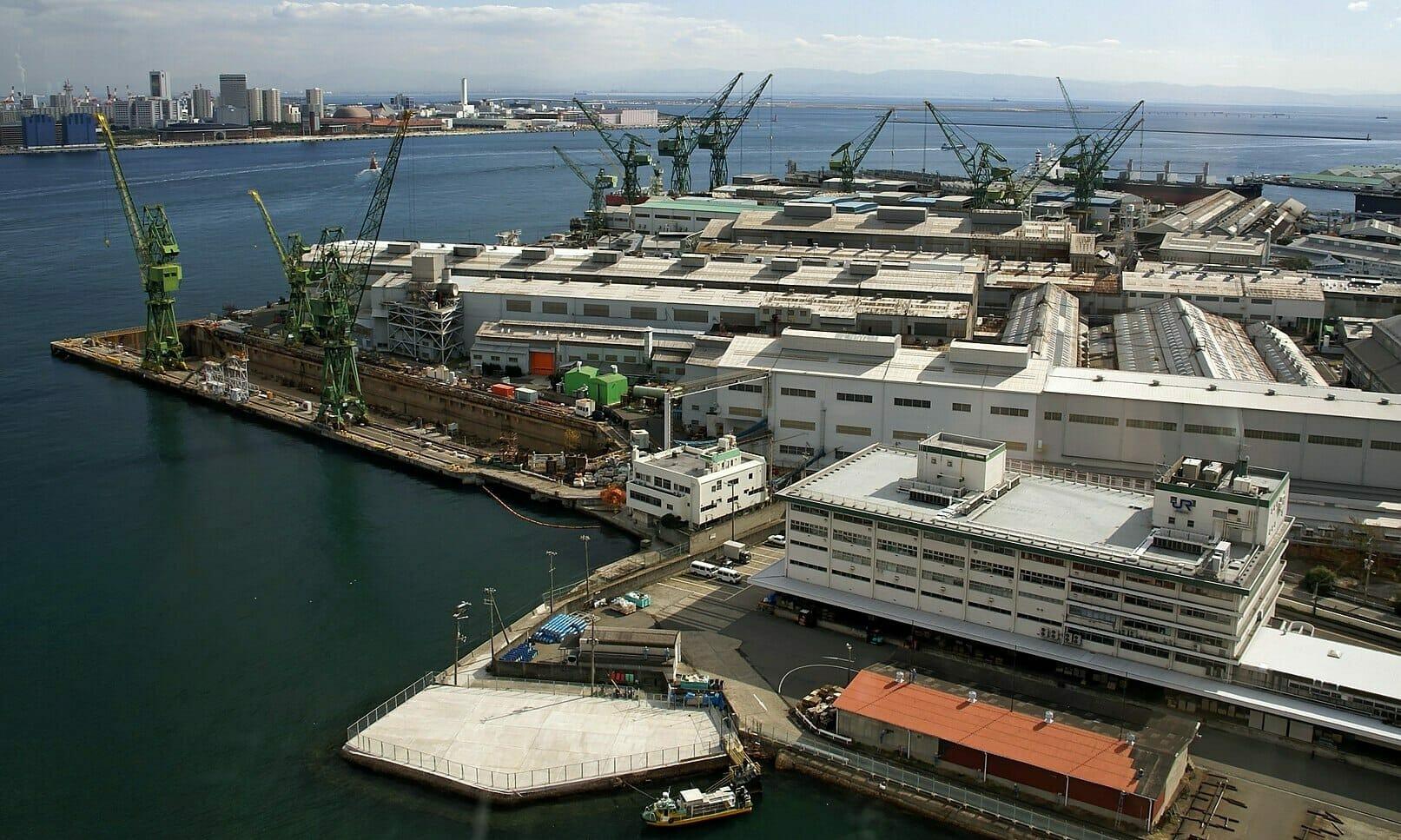 Kawasaki Kobe Shipyard in Japan. (663highland/CC BY-SA 3.0)