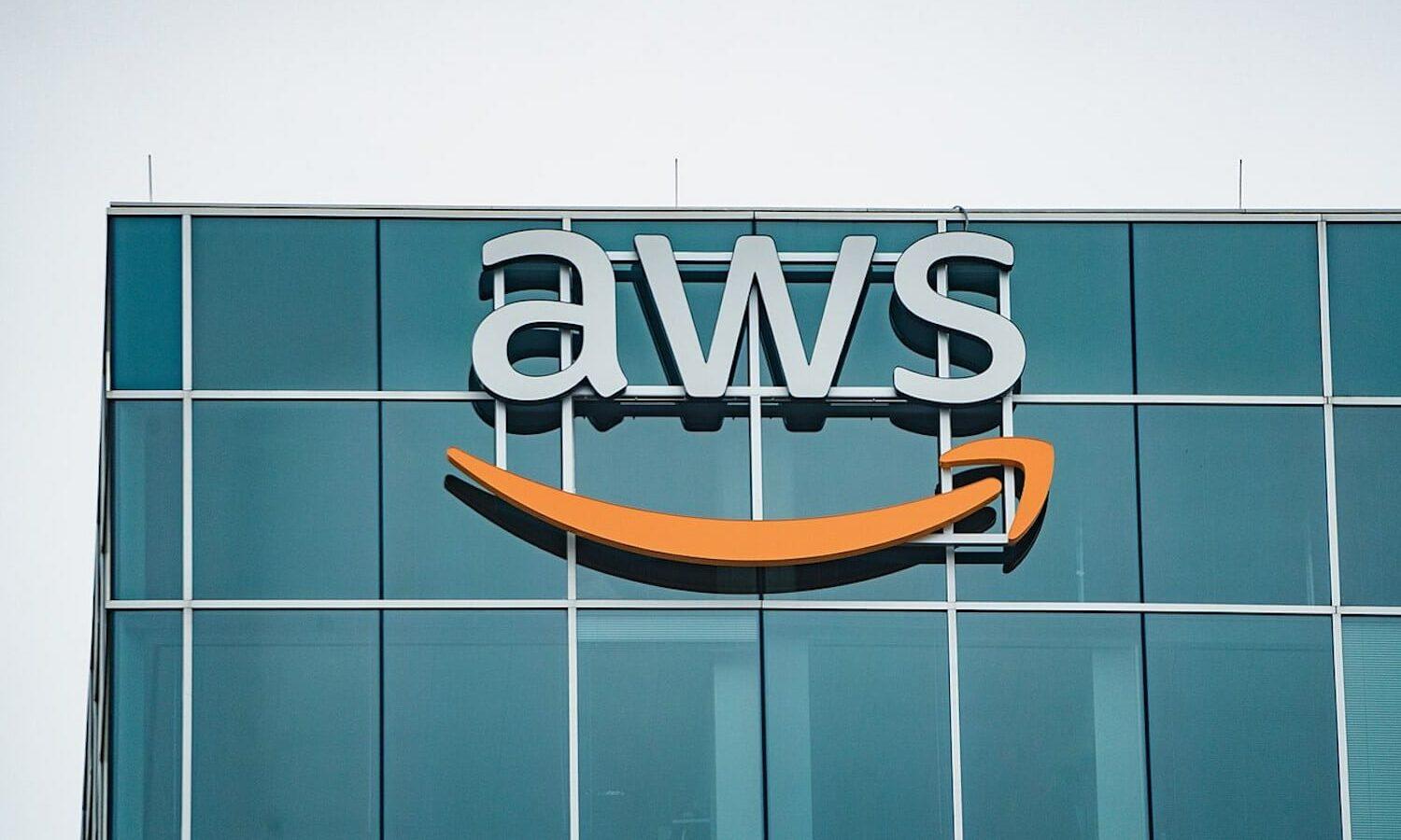 The Amazon Web Services (AWS) office at CityCentre Five, 825 Town and Country Lane, Houston, Texas.