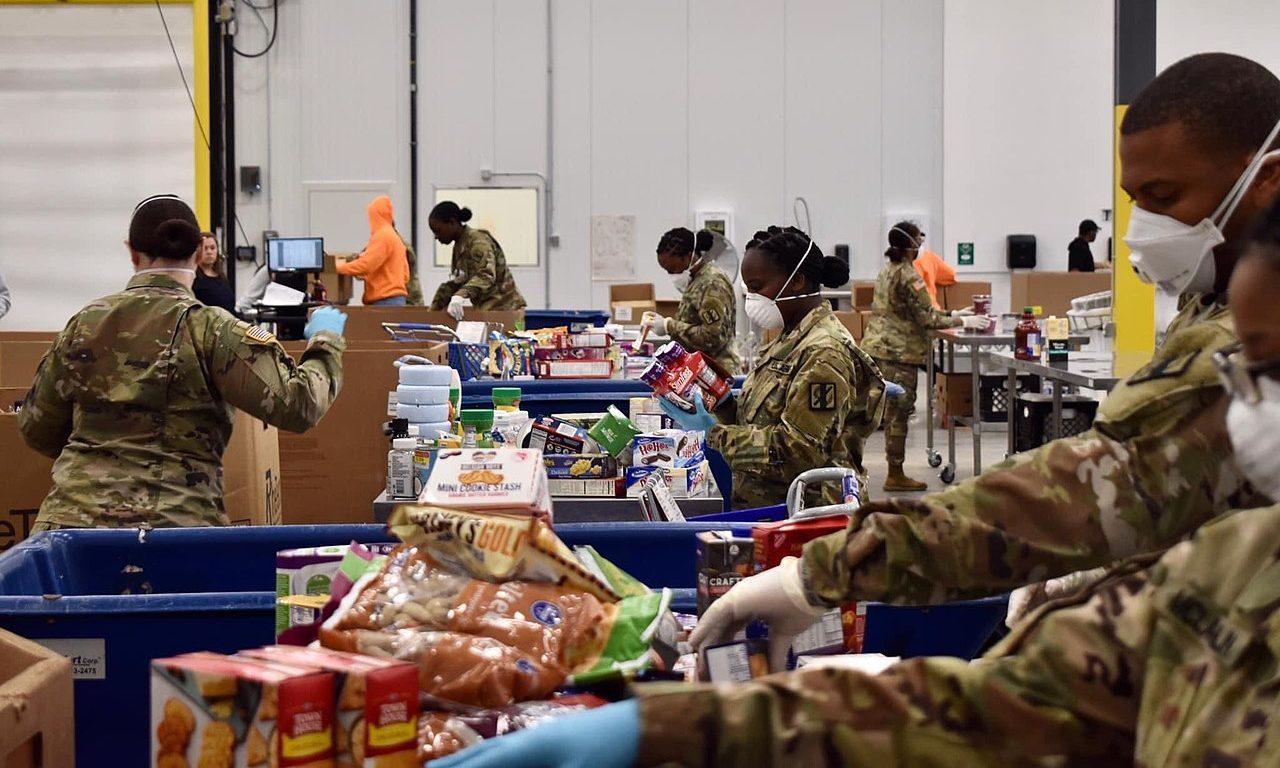 U.S. soldiers support operations at the Atlanta Community Food Bank in April 2020. Food banks are one of many nonprofit organizations threatened by cybercriminal activity. (U.S. Army National Guard photo by Major Charles W. Westrip. &#8220;File:Food bank support (49743030266).jpg&#8221; by Georgia National Guard from United States is licensed under...