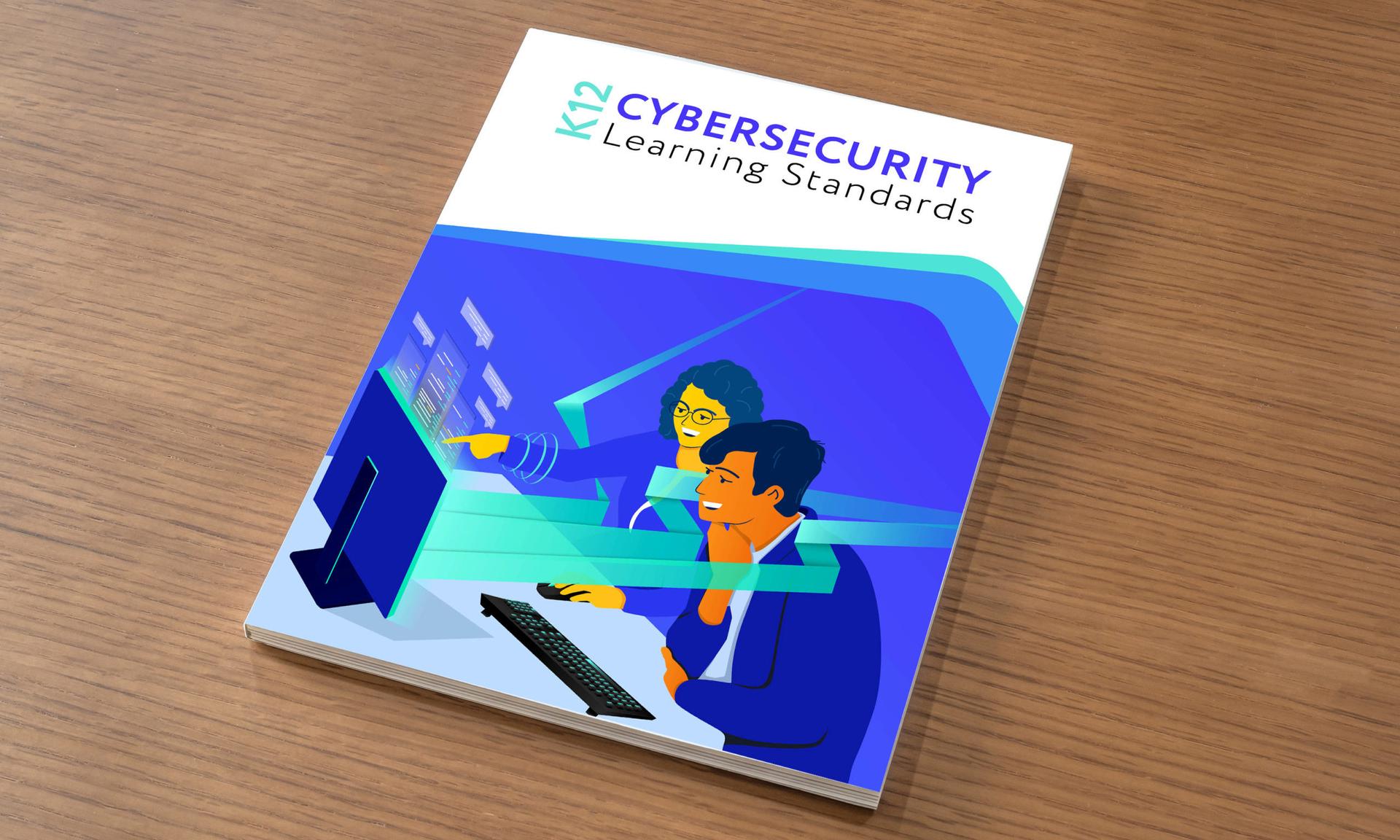 Cyber.org&#8217;s new K-12 cybersecurity learning standards booklet. (Cyber.org)