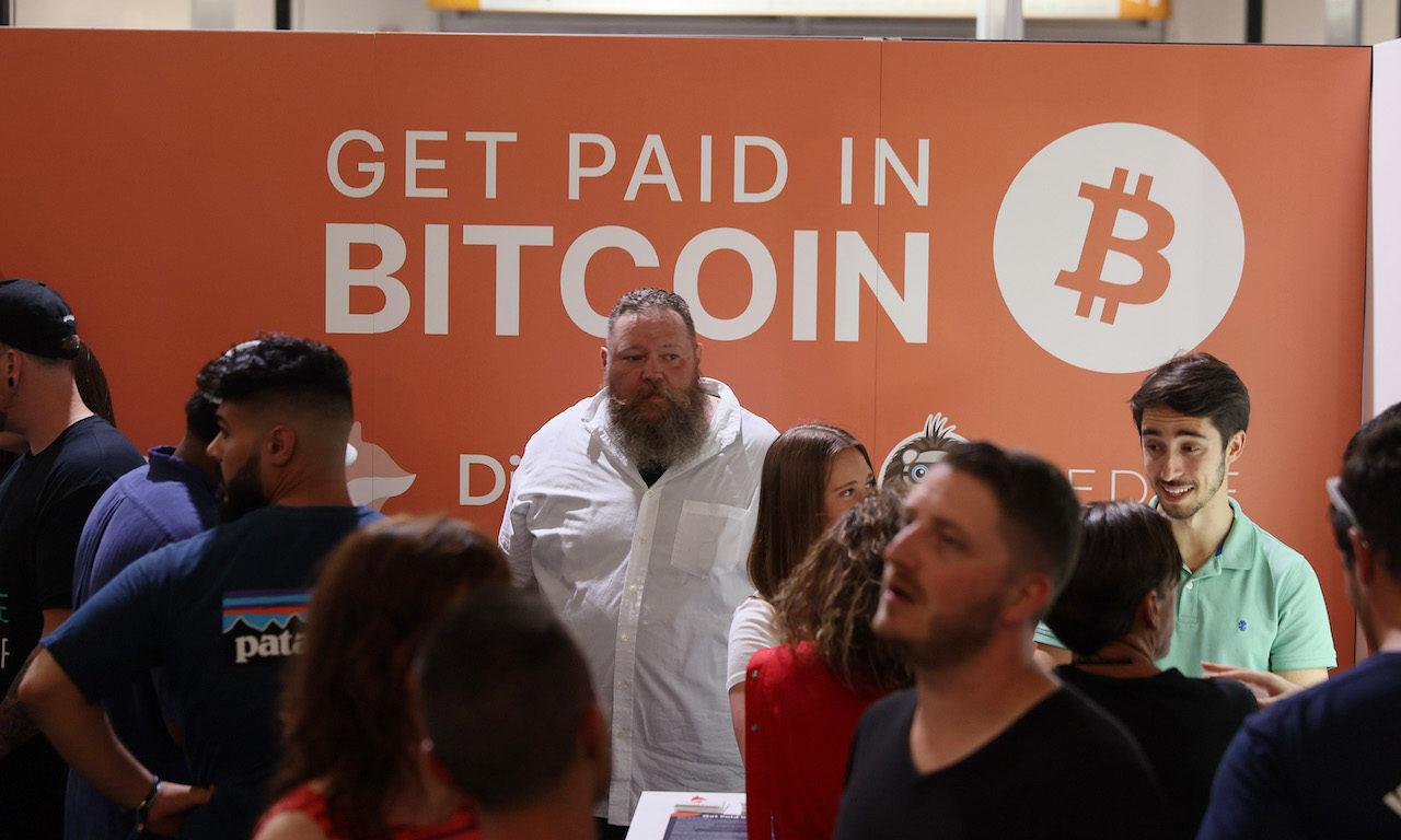 The Bitcoin 2021 Convention in Miami this past June. The Department of Treasury issued sanctions against a cryptocurrency exchanged operating out of Russia, saying it was a prolific facilitator of ransomware payments. (Photo by Joe Raedle/Getty Images)