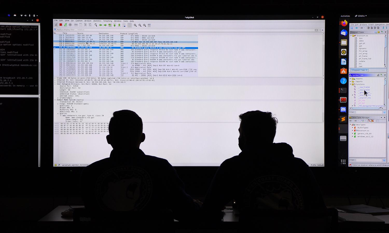 A team from the U.S. Coast Guard Academy participated in the National Security Agency’s 20th annual National Cyber Exercise from April 8-10, 2021. (Petty Officer 2nd Class Hunter Medley/Coast Guard)