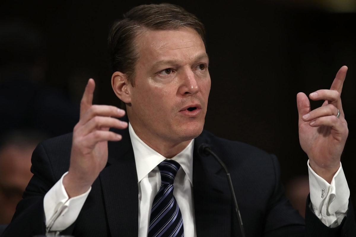 Kevin Mandia, CEO of FireEye, testifies before the Senate Intelligence Committee March 30, 2017, in Washington. Mandia was one of 23 individuals named to the Cybersecurity and Infrastructure Security Agency&#8217;s inaugural cybersecurity advisory committee. (Photo by Win McNamee/Getty Images)