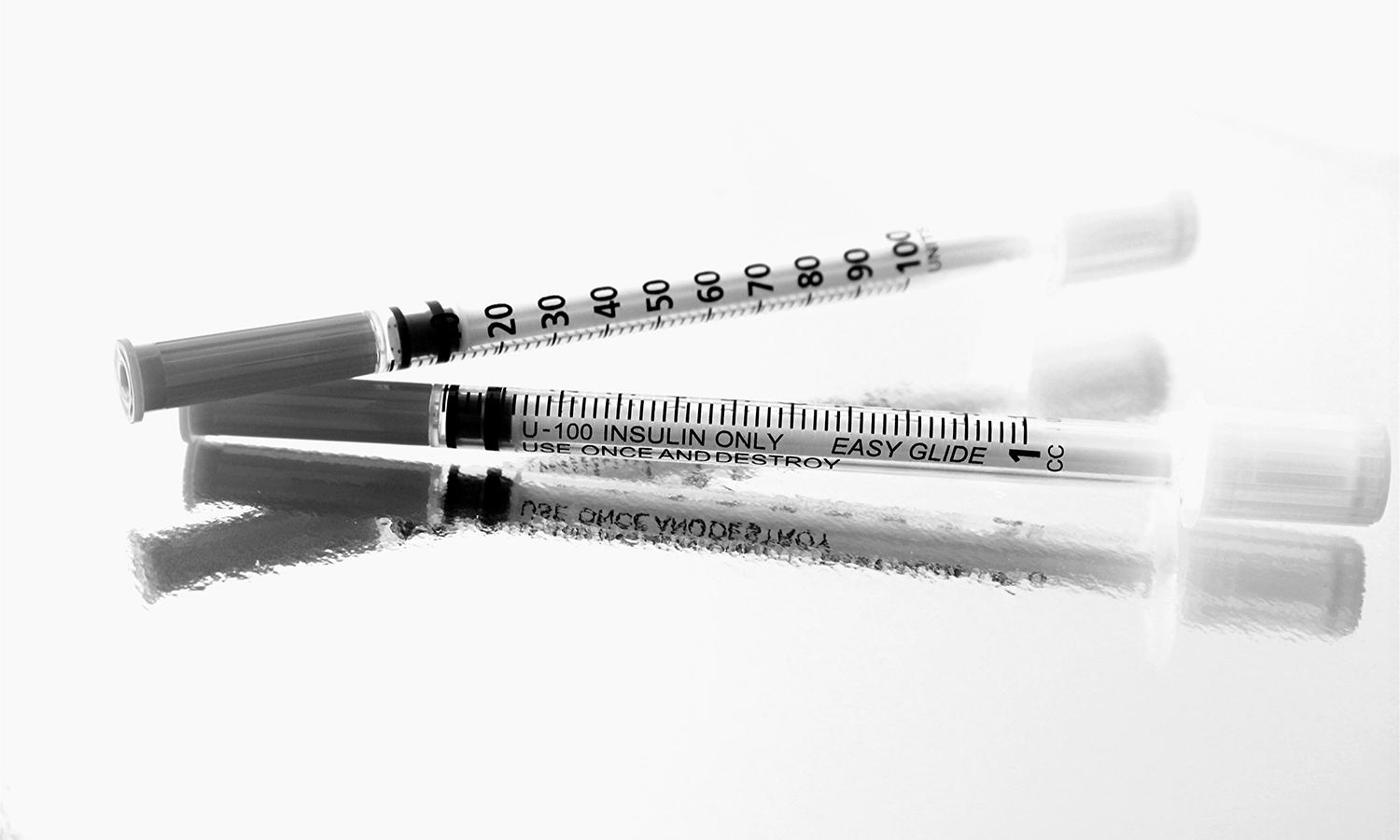 Syringes for insulin