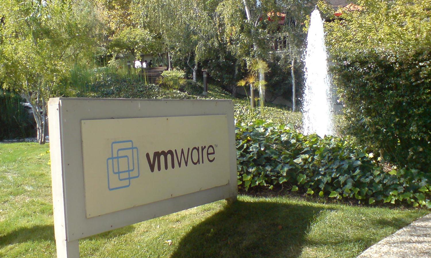 VMware headquarters sign