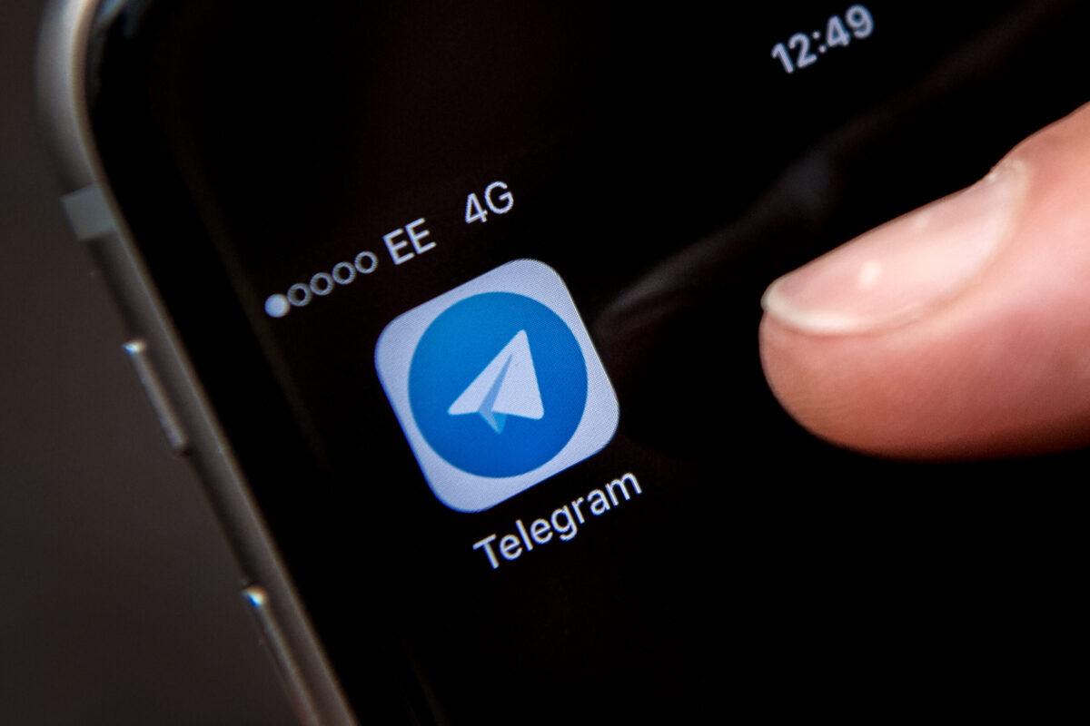 A close-up view of the Telegram messaging app is seen on a smart phone on May 25, 2017 in London, England. SafeGuard Cyber Division Seven (D7) threat intelligence team located and confirmed an instance where a company&#8217;s employees had been targeted in a previously-known cryptocurrency impersonation scheme as far back as July 2022. (Photo by Ca...
