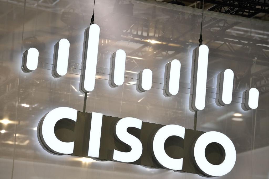 The logo of Cisco Systems is seen at the 2023 Hannover Messe industrial trade fair on April 17, 2023 in Hanover, Germany. Cisco says the new APT28 campaign, dubbed “Jaguar Tooth,” is “an example of a much broader trend of sophisticated adversaries targeting networking infrastructure to advance espionage objectives or pre-position for future destruc...