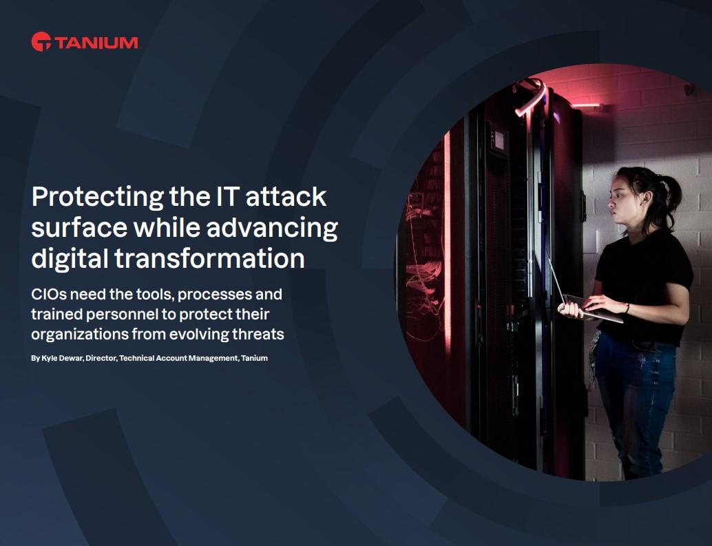 Protecting the IT attack surface while advancing digital transformation